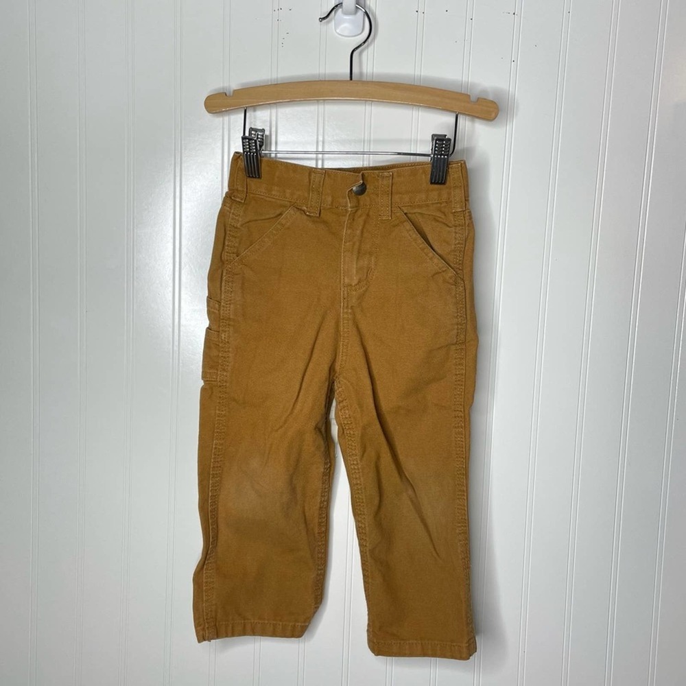 Carharrt Pants Toddler size 2T Unlined adjustable waist